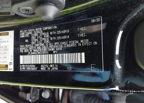 2021 Lexus Nx 300 F Sport from USA, damaged, VIN JTJSARDZ2M2238555